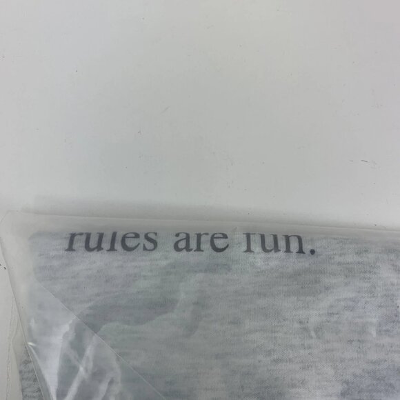 Vintage 90s Single Stitch Geeky Short Sleeve T-Shirt Large Gray "Nerd Definition - Picture 4 of 6